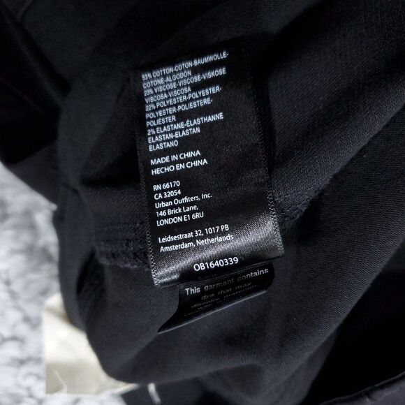 Free People CRVY Last Dance Low Rise Flare Jeans Black Size 27 Curvy Pull On - Picture 6 of 9